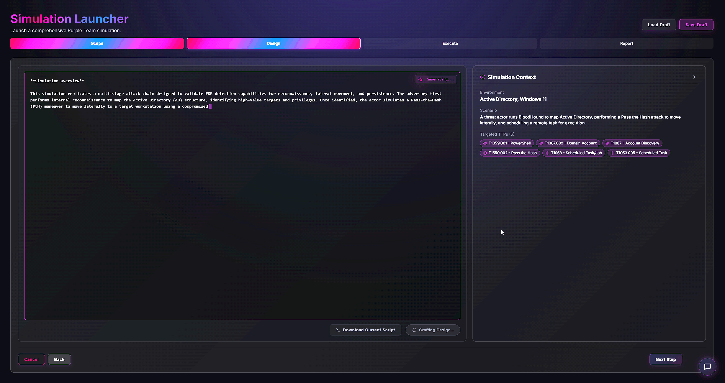 Simulation Launcher Demo